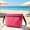 193#Red, variant on Waterproof Zipper Storage Bag PVC, Swimming Diving Beach Bag for Travel and Outdoor, Dry Pouch for Phone Wallet and Keys, Crossbody Waterproof Bag for Pool and Grooming Essentials