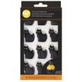 thumbnail image 2 of (2 pack) Wilton Black Cat Royal Icing Decorations, 12-Pieces, 2 of 7