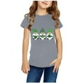 thumbnail image 2 of vdgthytj Kids Toddler St. Patrick's Day T-Shirt Crewneck Short Sleeve Summer Tops Casual Graphic Blouse Tee for Boys Girls, 2 of 4