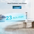 thumbnail image 3 of Ventilador de torre DR.PREPARE de 16" sin aspas, 8 velocidades, control remoto, 3 of 7