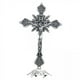thumbnail image 1 of Crucifijo de pie,Crucifijo de pie católico para altar,estatua del hogar,Crucifijo pequeño de metal con soporte para mesa,Figuras coleccionables de decoración del hogar con cruz de, 1 of 8