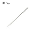thumbnail image 3 of Unique Bargains 30Pcs Large Eye Needles 1.65' Stitching Needle Hand Sewing Embroidery Needle for Leather Cross Stitch, 3 of 5