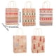 thumbnail image 2 of Bearachild 10 piezas de bolsas de papel portátiles de Navidad para fiestas, bolsas de almacenamiento para alimentos, postres, galletas, regalos diversos Kits de decoración para fiestas Tipo 1 Bearachild HA071321-01, 2 of 6