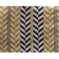 thumbnail image 4 of oneOone Georgette Viscose Fabric Stripe & Herringbone Geometric Print Fabric By Yard 42 Inch Wide, 4 of 4