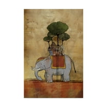 Trademark Fine Art 'Fantasy Elephant' Canvas Art by Michael Murdock
