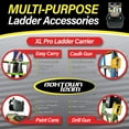 thumbnail image 2 of Boxtown Team Ladder Carrier XL PRO Yellow  Ladder Accessories  Ladder Handle  Drill Gun Holster, 2 of 9
