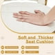 thumbnail image 4 of Juego de 2 taburetes de bar VECELO con altura de mostrador ajustable, color blanco, 4 of 7