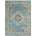 thumbnail image 6 of Nourison Passion Persian Light Blue 5'3" x 7'3" Area Rug, (5x7), 6 of 8
