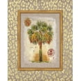 thumbnail image 2 of Barrett, Chad  12x14 Black Ornate Wood Framed with Double Matting Museum Art Print Titled - Leopard Cabbage Palm, 2 of 4
