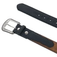 thumbnail image 2 of Wrangler  Bison and CrazyHorse Leather Belt with Billets (Men's), 2 of 3