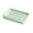 Mint, variant on Matte Ceramic Soap Dish with Raised Ridges, Rectangle Bar Soap Holder for Bathroom Counter, Shower and Kitchen Sink, White
