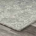 thumbnail image 6 of Ox Bay Sage 7' x 9' Gray/Ivory Medallion Wool Indoor Area Rug, 6 of 7