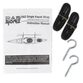 thumbnail image 2 of RAD Sportz 2028 Single Kayak Storage Strap Garage Canoe Hoists 55 lb Capacity , Black, 2 of 4