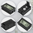 thumbnail image 4 of 3 termómetros higrómetros digitales LCD mini, medidores de temperatura y humedad portátiles, indicadores de temperatura e higrómetro para oficinas, cocinas, humidores, incubadoras y reptiles., 4 of 5