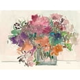 thumbnail image 2 of Dixon, Samuel 24x19 White Modern Wood Framed Museum Art Print Titled - Mix Flowers II, 2 of 4