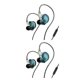 thumbnail image 3 of Matsuzay Auriculares con cable En la oreja Auriculares con conector de 3,5 mm Auriculares para correr con graves Auriculares para teléfonos Azul con micrófono 2Conjunto, 3 of 6