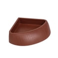 thumbnail image 3 of Plato de agua para reptiles, comedero, comedero, accesorio para terrario, bebedero estable marrón rojizo, 3 of 8