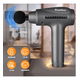 thumbnail image 2 of Pistola De Masaje Muscular Masajeador Portátil Electrico Con 10 Cabezales Y 30 Velocidades Ajustables Xtellar negro, 2 of 3