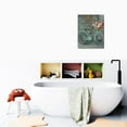 thumbnail image 6 of Beach Inspired Wall Art 12x16 inch Rustic Bike & Floral Butterfly Canvas Painting for Bathroom, Bedroom, Living Room Decor, 6 of 7