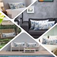 thumbnail image 6 of Blue Starfish Coastal Body Pillow Covers 20"x60", Eucalyptus Summer Nautical Shell Ocean Soft Brushed Microfiber Breathable Throw Pillow Covers, Pillowcase with Zipper for Couch Sofa Bedroom, 6 of 9