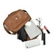 thumbnail image 3 of Bolsa de Hombro de Cuero Suave Hugo Color Casual Marrón, 3 of 10