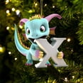 thumbnail image 1 of Christmas Acrylic 26 Letter Dinosaur Pendant Letter Dinosaur Party Decoration Pendant, 1 of 9