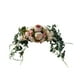 thumbnail image 2 of Wosthever Boda flor simulación europea hojas verdes artificiales portátil colgante decorativo hogar flores falsas Flores artificiales rosa champán Wosthever HA067836-02, 2 of 6