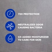 Dove Men+Care Antiperspirant Deodorant For A Long-Lasting Scent Midnight Classico With 72H Protection, 2.6 oz