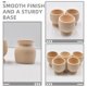 thumbnail image 3 of 12 porta huevos de madera para Pascua, pintados a mano, de madera natural, para crear decoraciones de Pascua y decoración del hogar, 3 of 7