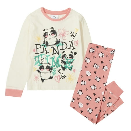 

Childrens Panda Time Pyjama Set