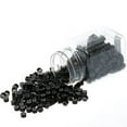 thumbnail image 1 of 500 Pcs Perles en Silicone Aluminium Micro Link pour Extensions de Cheveux Cosmétiques, 1 of 8