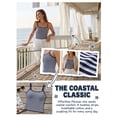 thumbnail image 5 of Deago Women Summer Y2K Sleeveless Striped Spaghetti Strap Crop Cami Tank Top Backless Casual Slim Fit Aesthetic Going Out Tops Shirts (Blue, M), 5 of 9