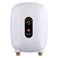 thumbnail image 2 of Calentador de agua instantáneo sin tanque de 3000 W y 110 V, sistema termostático de calefacción para el hogar, la cocina y el baño (blanco)., 2 of 8