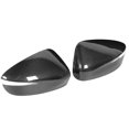 thumbnail image 2 of Cubierta del espejo retrovisor, 2 piezas de fibra de carbono seca cubierta del espejo retrovisor moldura cubierta del espejo retrovisor magistralmente creada, 2 of 12