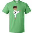 thumbnail image 3 of Inktastic African American Boy, Karate Boy, Black Belt, Kata T-Shirt, 3 of 5