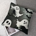 thumbnail image 7 of nygtbtfer Halloween Pillow Covers Ghosts Pillowcase Spooky Holiday Farmhouse Throw Pillows Indoor Outdoor Couch Cushion Case for Home Sofa Decor White, 7 of 7