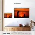 thumbnail image 4 of Elephant Stock Golf At Sunset Wall Art - Horizontal Canvas Wall Art - Living Room Wall Decor - Hobbies And Lifestyle Canvas - Orange And Yellow Decor - 12" x 8", 4 of 8