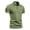 Green, variant on KeShDi Men's T-Shirts Men Short-Sleeved Turn-Down Collar Solid Buttons Blouse Shirt Tops Navy XL