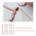 thumbnail image 4 of 1000Pcs Yarn Craft Plastic Needles Safety Needle Sweater Knitting Supplies (Random Color), 4 of 6