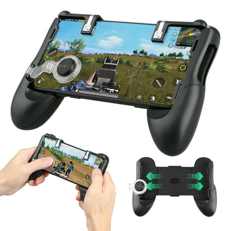 eeekit gaming joystick handle holder retractable phone controller joystick extended handle shooter trigger fire button aim key for pubg fortnite walmart - fortnite on phone with controller