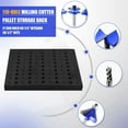 thumbnail image 3 of 110 Holes Router Bit Tray Storage Holder for 1/4Inch 1/2Inch Shank Milling Cutters Brill Bits Organizer, 3 of 5