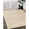 thumbnail image 3 of Ahgly Company Machine Washable Indoor Square Contemporary Light French Beige Brown Area Rugs, 3' Square, 3 of 7