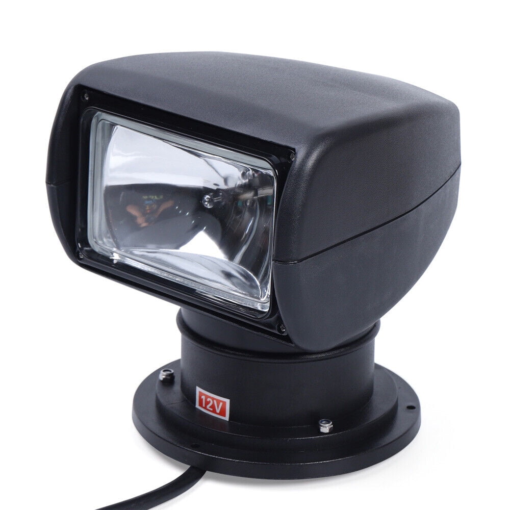 100W remote control headlights search lights car truck boat headlights