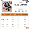 thumbnail image 2 of GYRATEDREAM Unisex Boys Girls Halloween Skeleton Costume Hooded Sweatshirt Pants Set Toddler Clothes Halloween Outfit, 2 of 7
