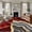 Red, variant on 2x3 Ft Entryway Area Rug, Green Marble Kitchen Rug Runner Washable Floor Mat, Grey Gold Texture Vintage Farmhouse Art Non Slip Indoor Door Mat Throw Carpet for Bathroom Living Room Bedroom
