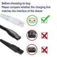 thumbnail image 2 of Shaver Charger compatible Finishing Touch Flawless Body Rechargeable Ladies Shaver Cord 5V Replacement USB Charger Cable Women Trimmer, 2 of 5