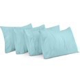 thumbnail image 1 of Funda de almohada Utopia Bedding Queen, paquete de 4 unidades, microfibra y poliéster, 1 of 7