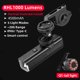 thumbnail image 1 of Luz de bicicleta ROCKBROS, faro delantero para manillar de bicicleta, lámpara frontal para ciclismo de montaña, linterna recargable por USB, luz trasera de seguridad Tan Jianjun  unisex, 1 of 2