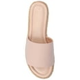 thumbnail image 4 of Journee Womens Rosey Wedge Heel Espadrille Sandals, Widths Available, 4 of 9