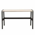 thumbnail image 2 of Linon Harwich Writing Desk - Black/Natural, 2 of 10